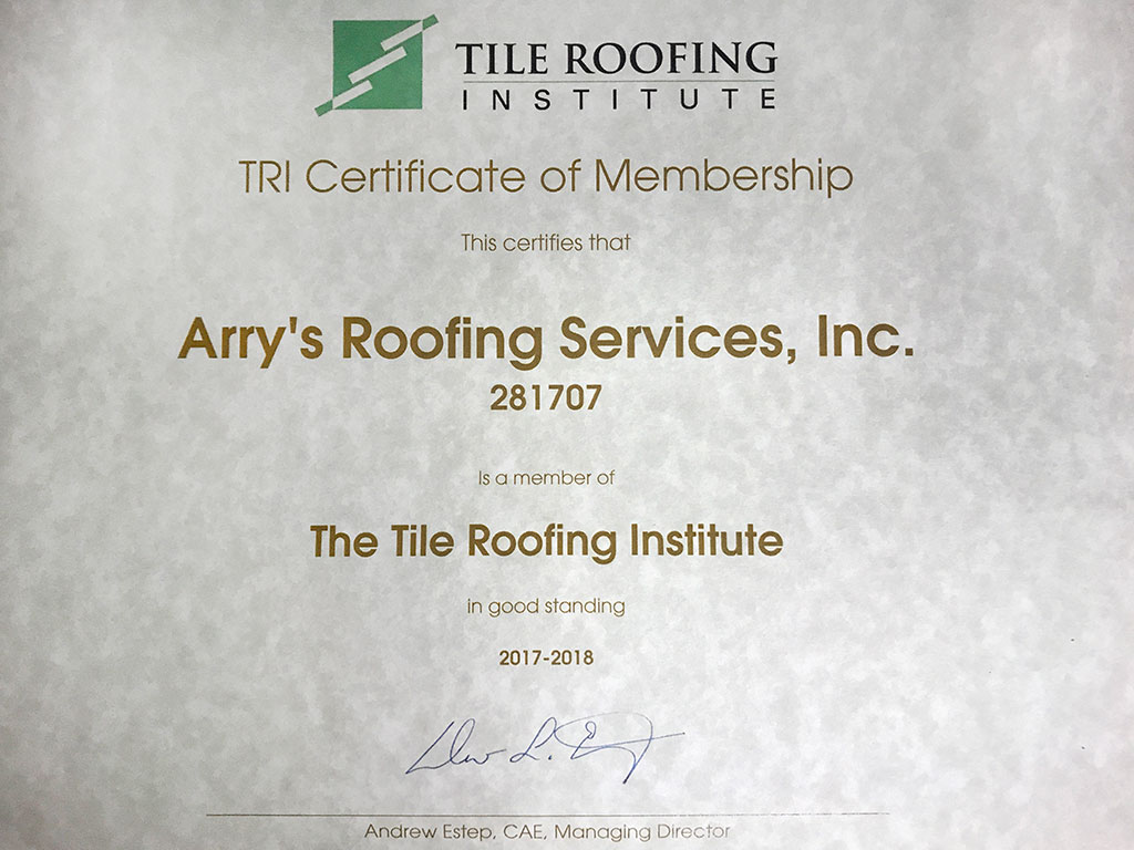 tile roofing institute